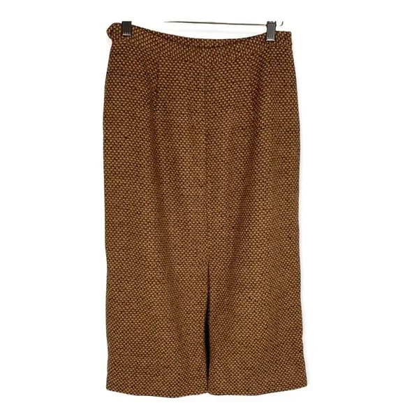 Vintage 50s Jantzen Tweed Below Knee Pencil Skirt Medium - Picture 3 of 11